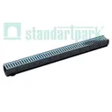 ЛОТОК ВОДООТВОДНЫЙ ПЛАСТИКОВЫЙ SPARK CО СТАЛЬНОЙ РЕШЕТКОЙ КЛ. А (КОМПЛЕКТ)