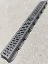 Лоток водоотводный пластиковый с пластик. решеткой Spark