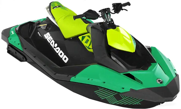 Гидроцикл BRP Sea-Doo Spark 2up IBR Trixx90 Quetzal-0