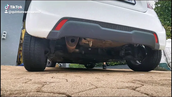 Chevrolet Spark exhaust upgrade (freeflow muffler and bigger tip)