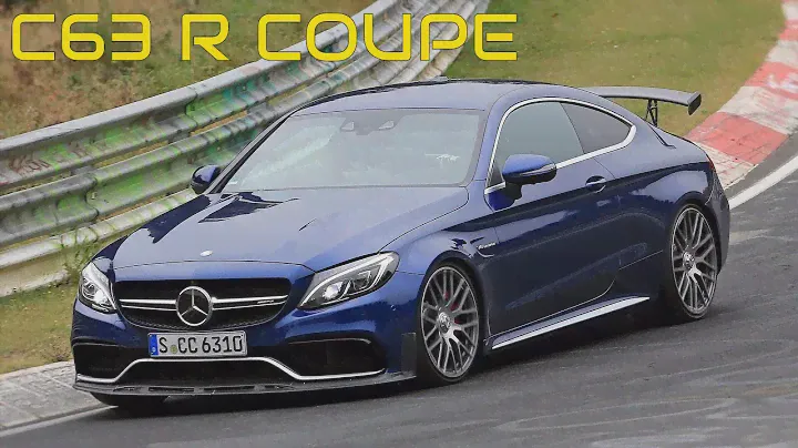 2018 Mercedes AMG C63 R Coupe Spied testing at the Nurburgring Nordschleife!