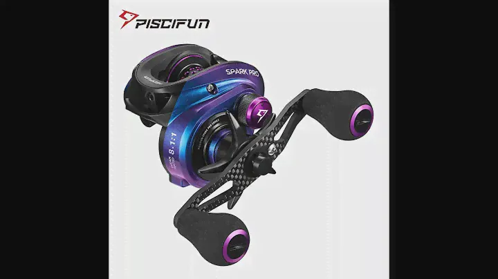 Piscifun Spark Pro Baitcasting Reel 11+1 Shielded Ball Bearings