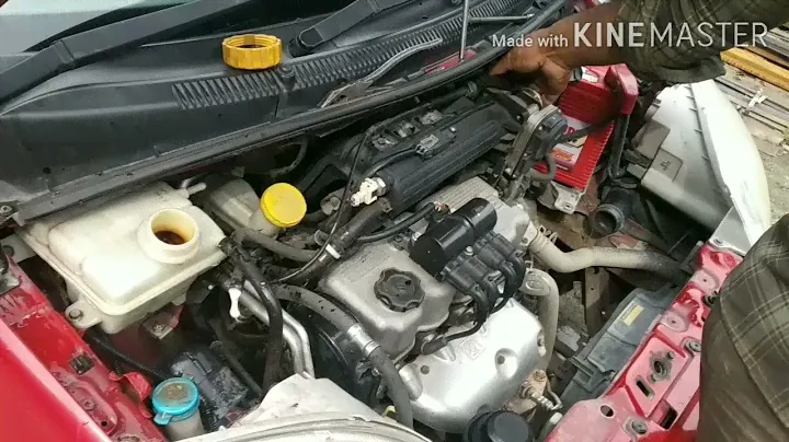 Part -2 ( Spark Car ) Coca-Cola Se Radiator & Coolant ki Bottel Clean.....!